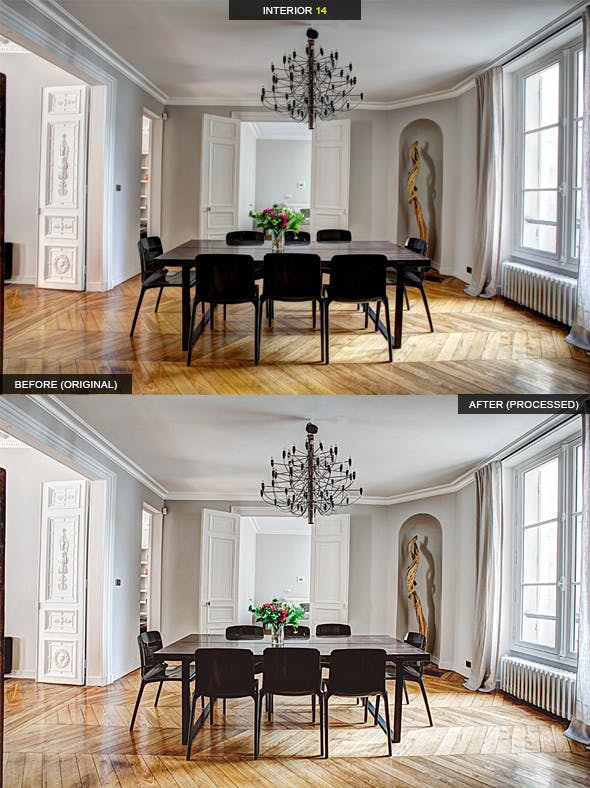 14款专业室内摄影后期调色处理LR预设 14 Pro Interior Lightroom Presets插图(14)