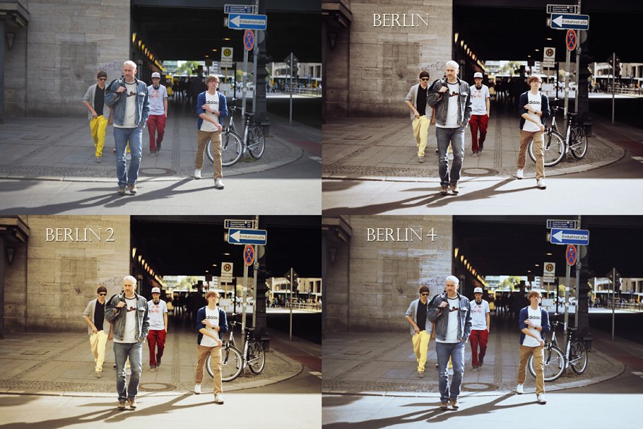 景观、城市景观和旅游摄影后期处理PS动作 Berlin Urban Actions for Photoshop插图(4)