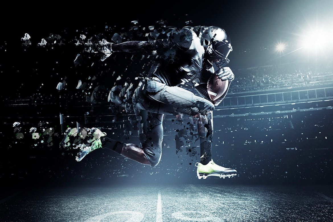 炫酷运动人物动画效果PS动作 Gif Animated Crack Kit Photoshop Action插图(1)