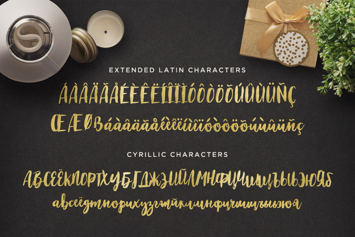 手写英文字体 Maloishe Brush Script Font（含网页字体）插图(3)