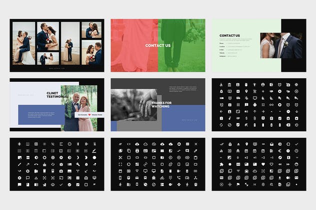 婚礼婚庆策划Google Slides幻灯片素材 Kavela : Wedding Ceremony Planner Google Slides插图(12)