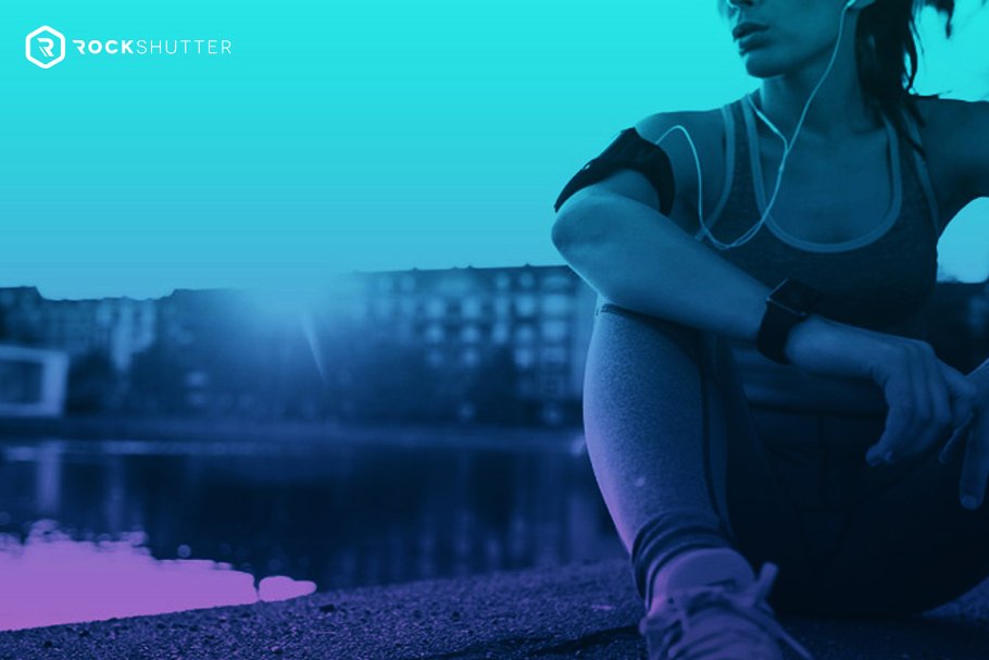 双色调照片效果PS动作 Duotone Collection Photoshop Actions插图(2)