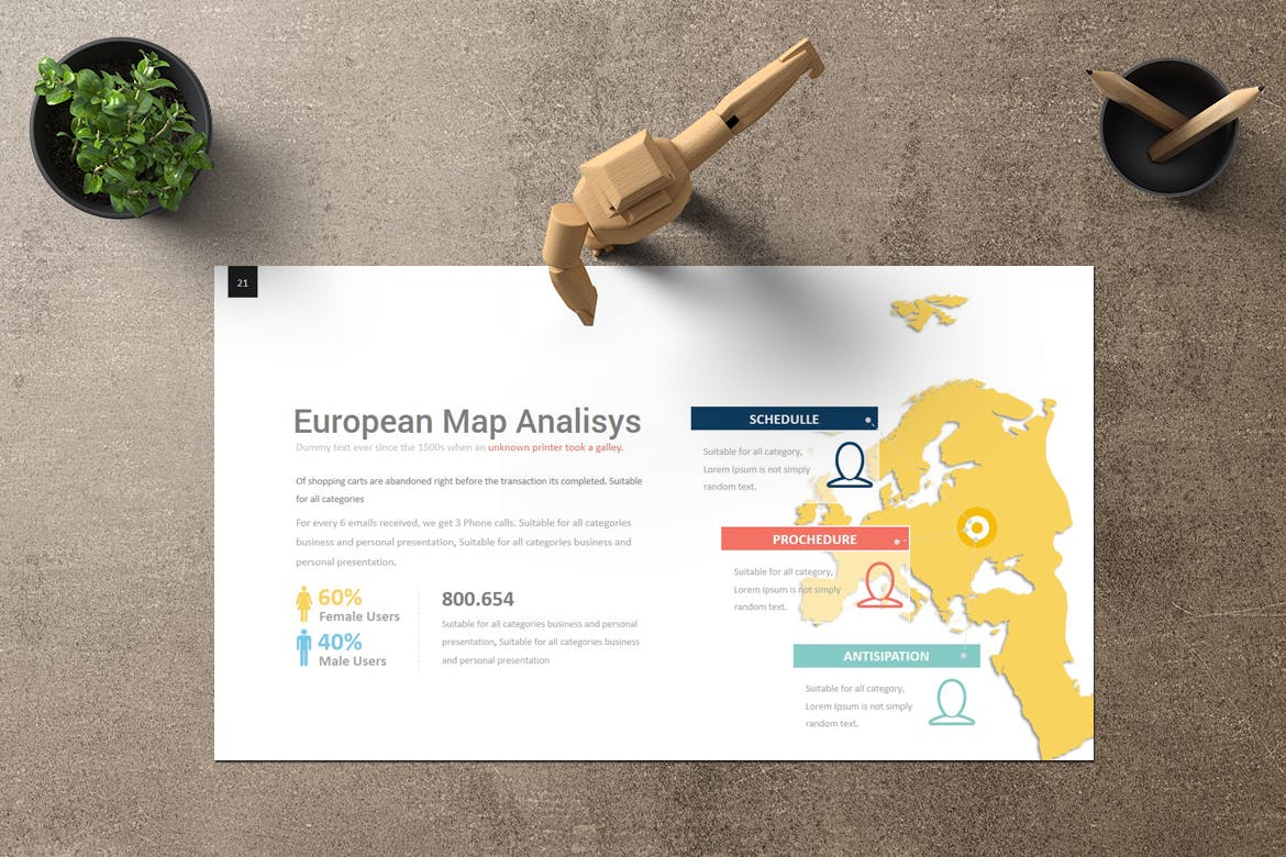 产品推介/电商项目等适用的PPT幻灯片模板 Seven – Powerpoint Template插图(4)
