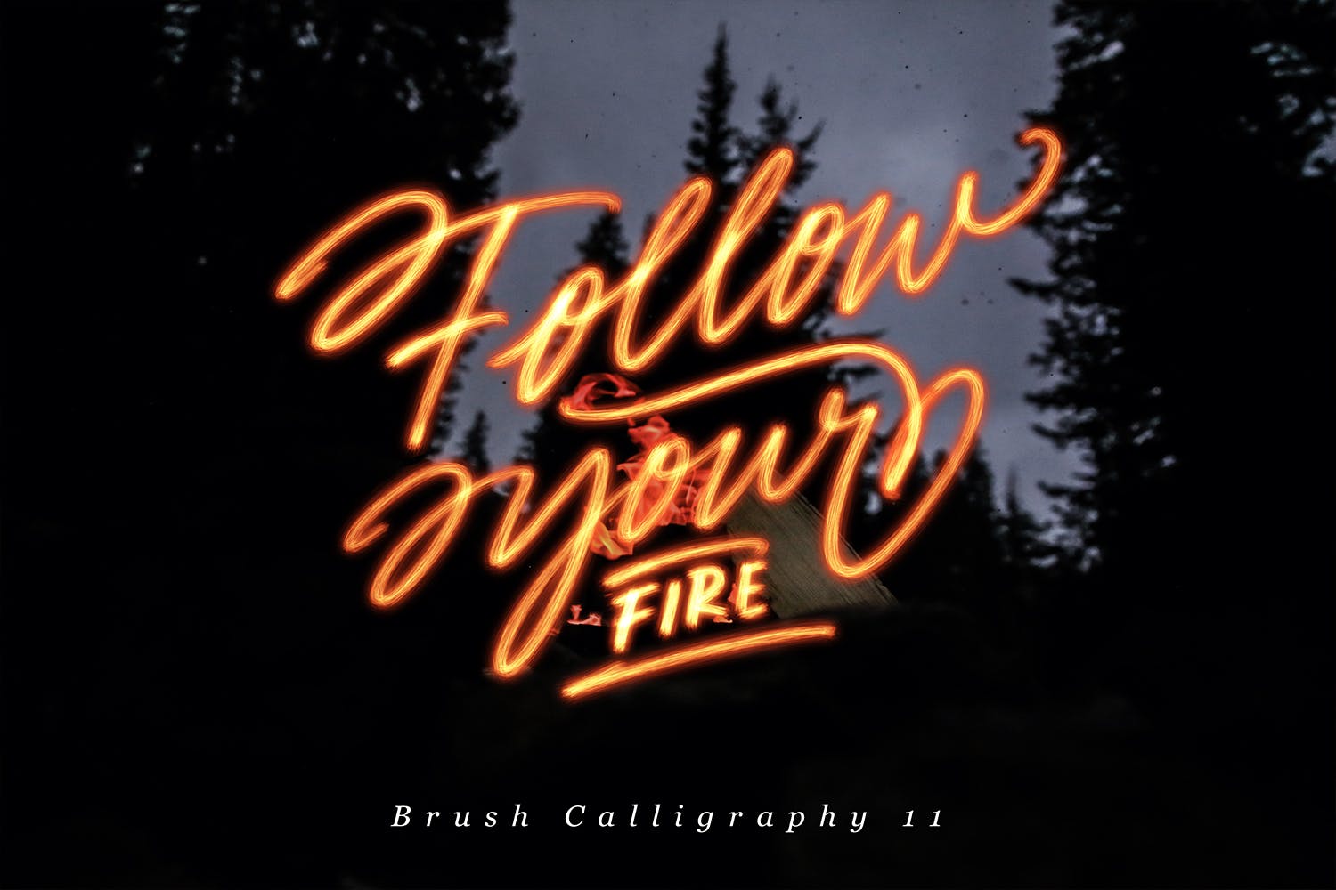 Procreate应用艺术书法字体笔刷合集插图(12)