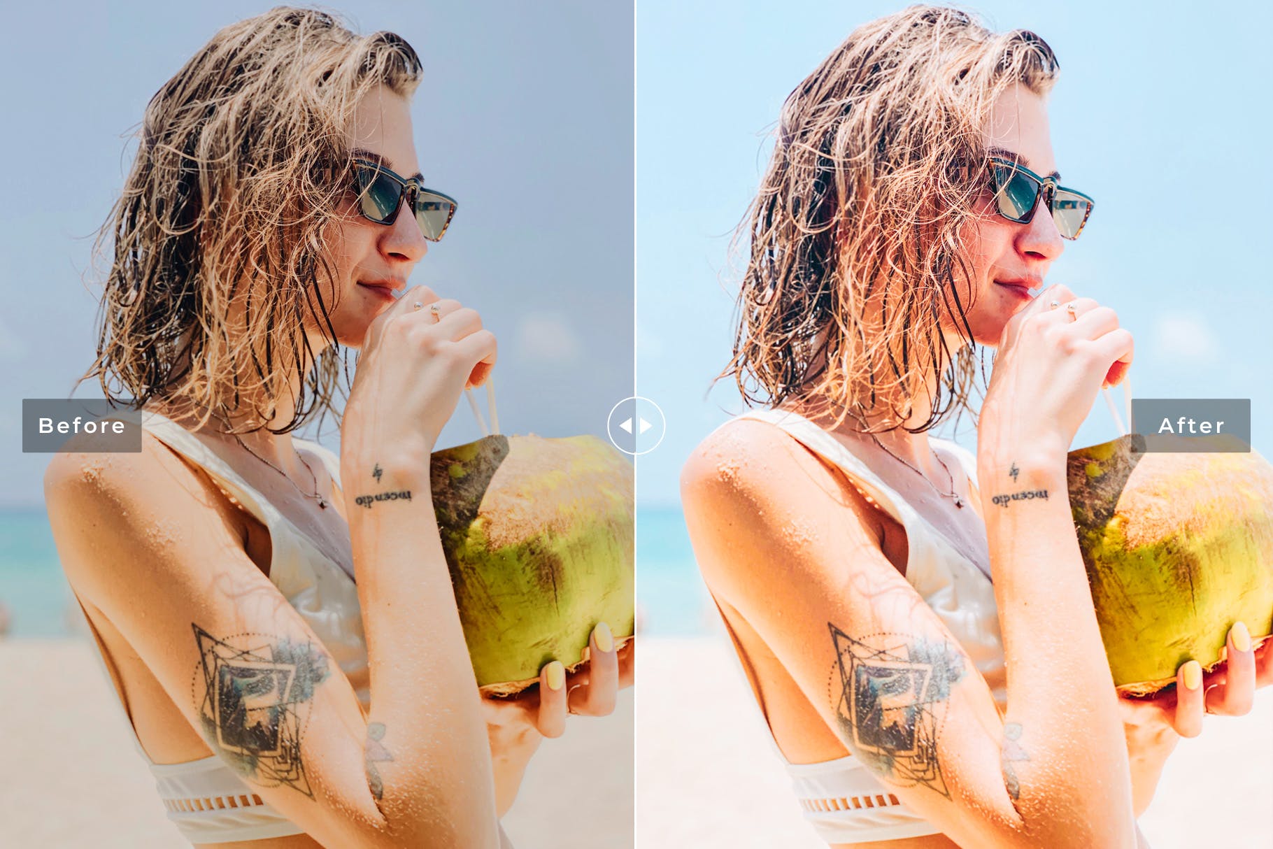 摄影大师必备明亮自然鲜艳色调照片处理素材库精选LR预设 Seychelles Mobile & Desktop Lightroom Presets插图(4)