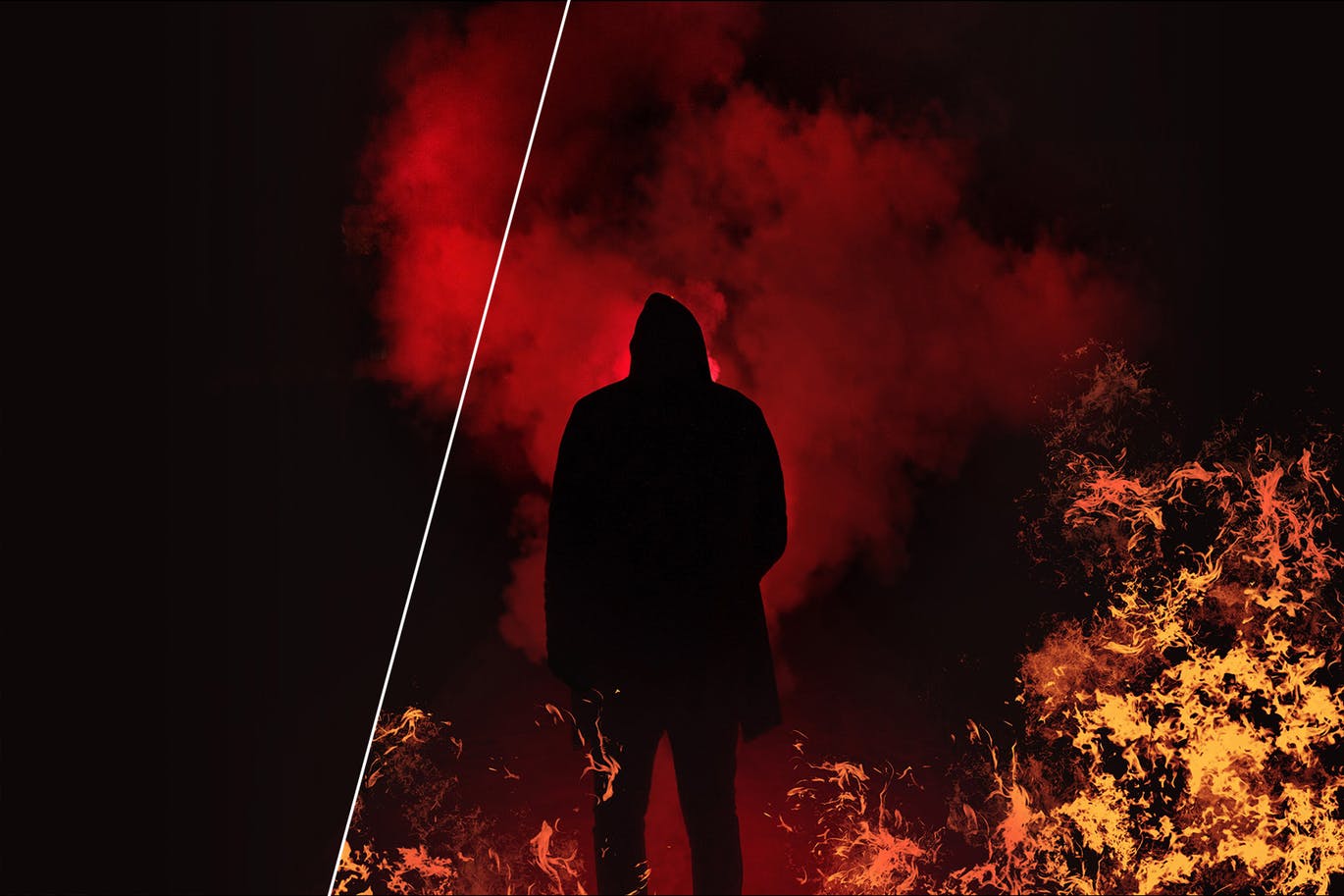 10种不同样式的魔幻火焰效果PS笔刷素材库精选 Fire Photoshop Brushes插图(4)