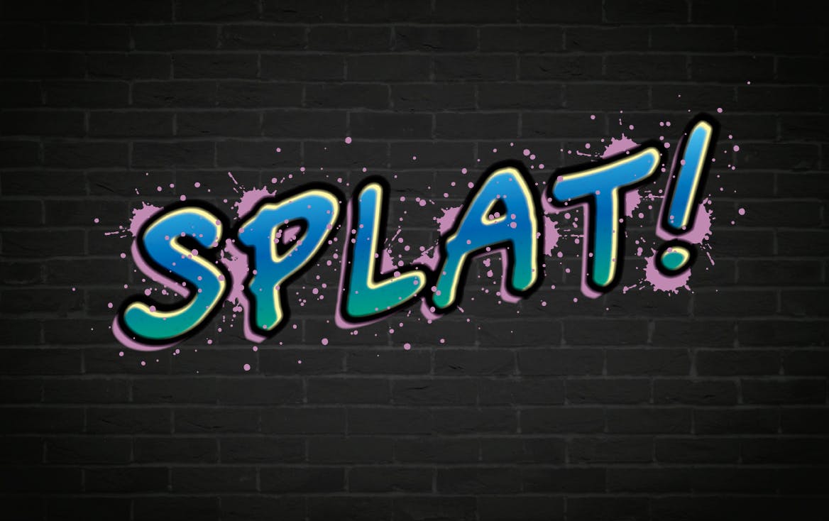 AI矢量设计街头涂鸦文字效果样式 Instant Graffiti Type Effects插图(8)