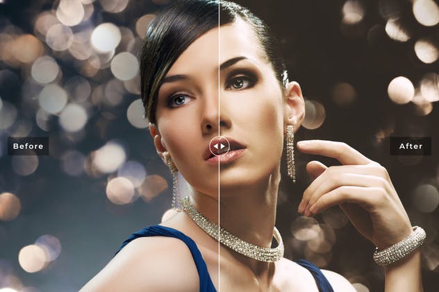 巧克力色彩调色滤镜PS动作 Chocolate Photoshop Actions插图(2)