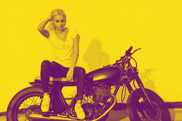 120款数码暗房双色调照片特效PS动作 120 Duotone Photoshop Actions插图(7)