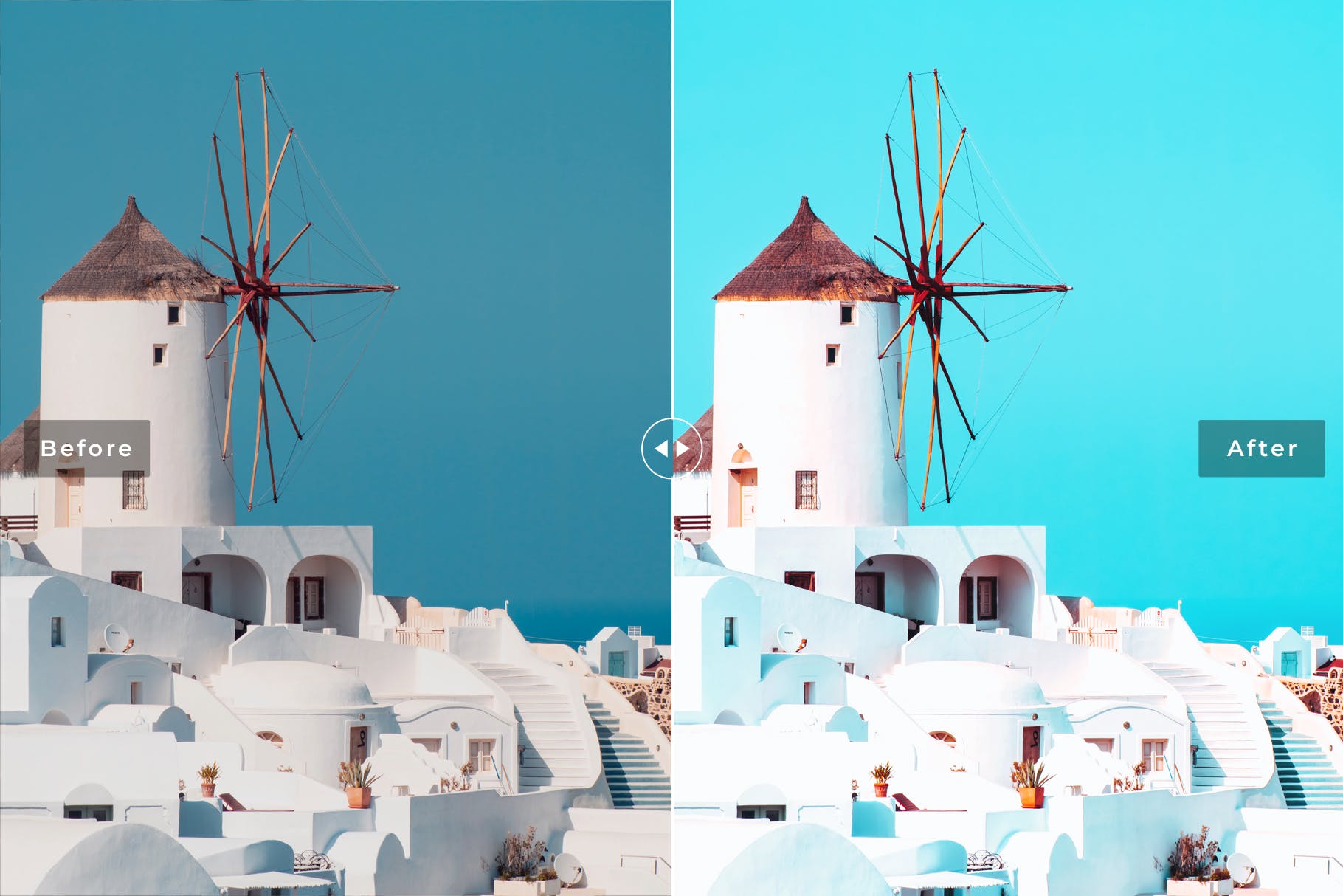 天空蓝自然色调照片滤镜素材库精选LR预设 Blue Sky Mobile & Desktop Lightroom Presets插图(4)