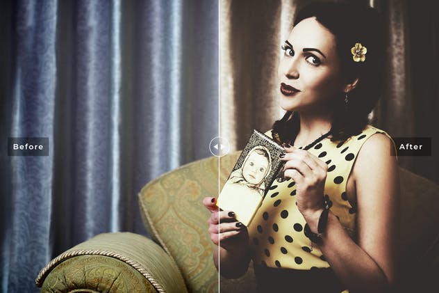 巧克力色彩调色滤镜PS动作 Chocolate Photoshop Actions插图(4)