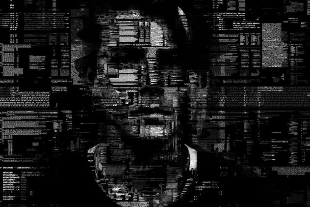 数字货币区块链抽象纹理PS动作 Blockchain 1 Photoshop Action插图(3)