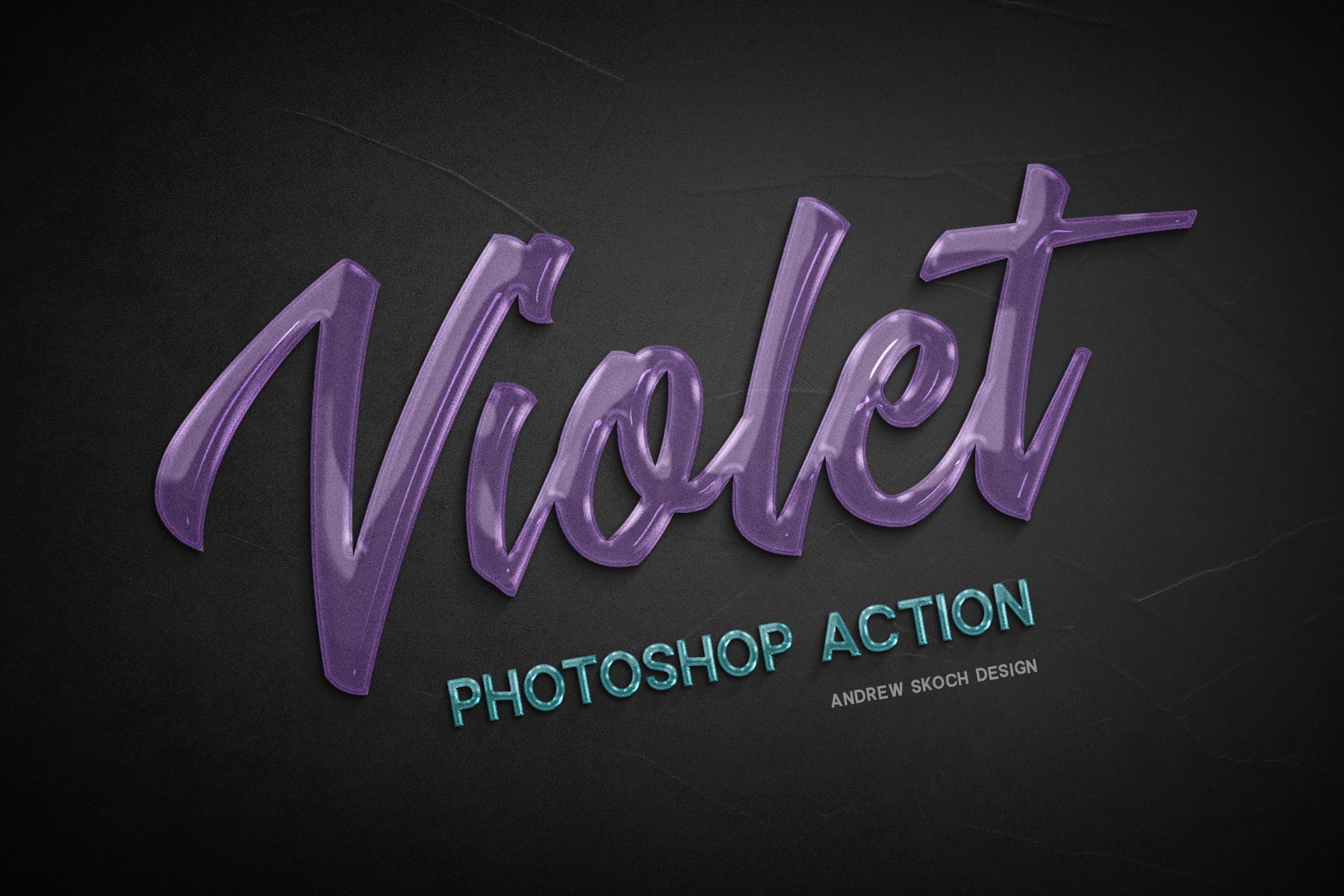 一键生成创意玻璃文字素材库精选PS动作 Glass Photoshop Action插图(6)