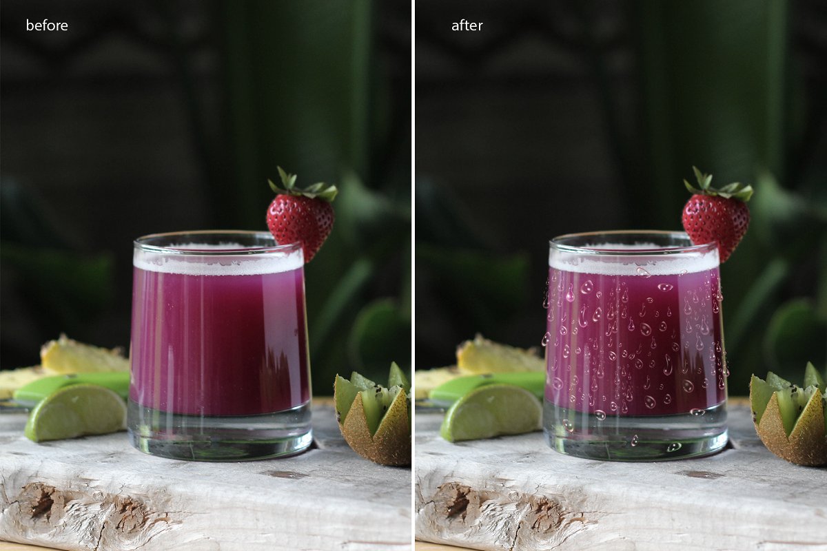 逼真的水分子叠层及大理石纹理PS图层样式插图(6)