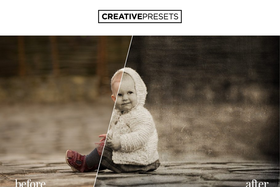 20种复古黑白老照片效果Lightroom预设 Wet Plate Lightroom Presets+Overlay插图(14)