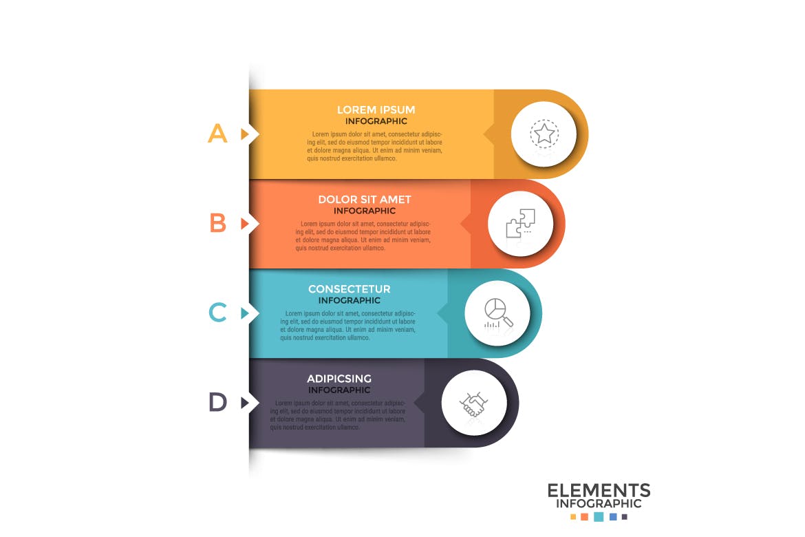 数据统计分析类幻灯片设计信息图表素材v14 Infographic Solutions. Part 14插图(2)