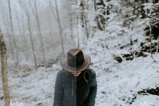 去饱和调色照片效果处理LR预设 Bleached Lightroom Mobile Presets插图(1)