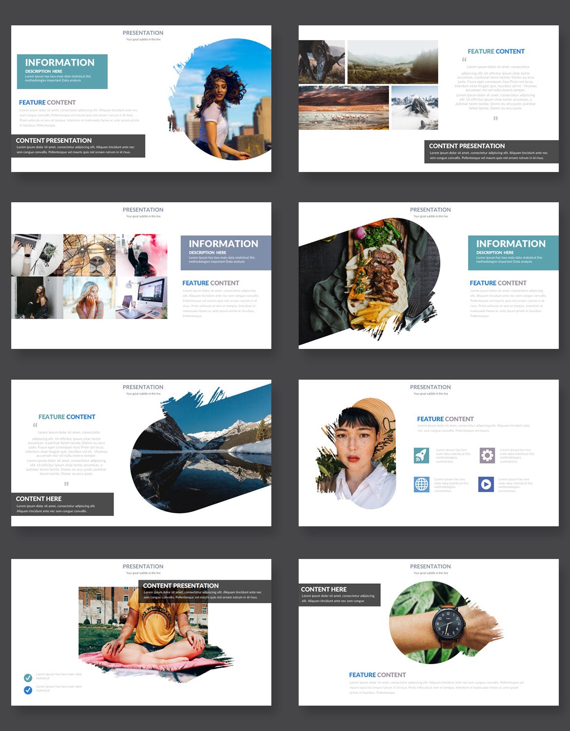 现代简约设计风格PPT幻灯片模板下载 Best Powerpoint Presentation Template插图(3)