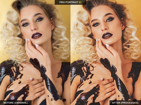 12款专业人像摄影美颜滤镜LR预设合集 12 Pro Portrait + VSCO Lightroom Presets插图(1)