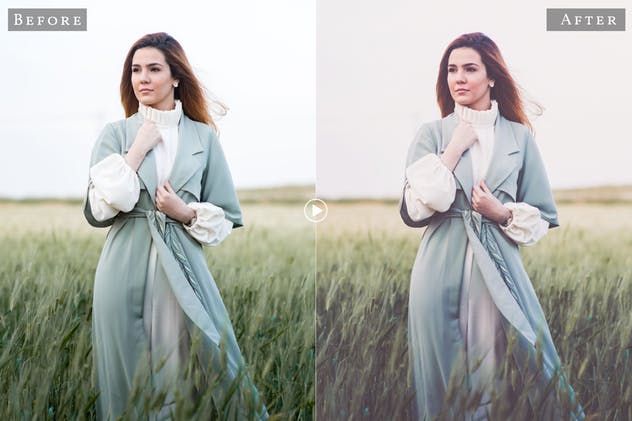 人像像照片阴沉哑光效果调色LR预设 Sensation Matte Mobile Lightroom Presets插图(3)