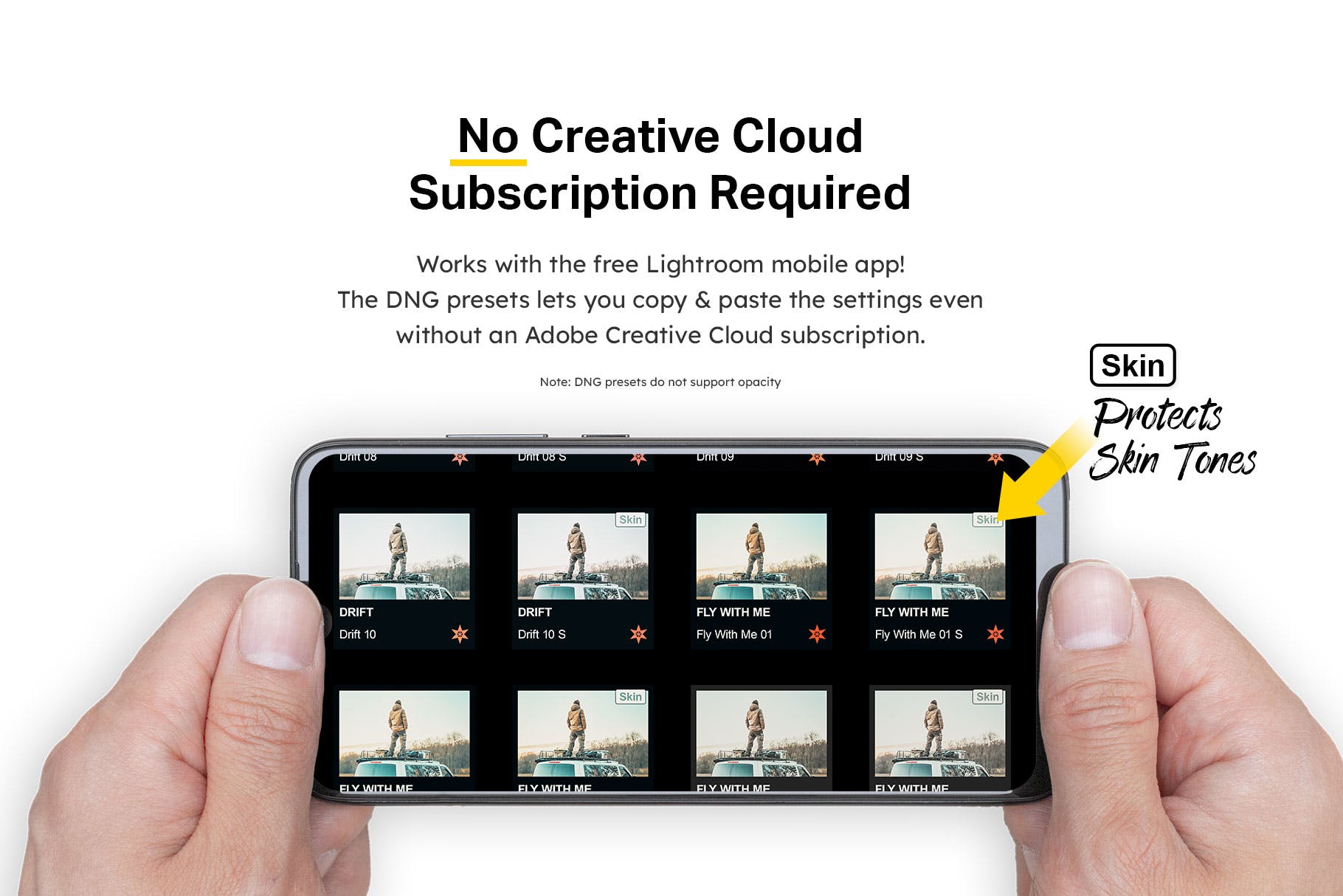 50款电影/细节增强/复古/超现实风格Lightroom预设 50 Free Spirit Lightroom Presets插图(7)
