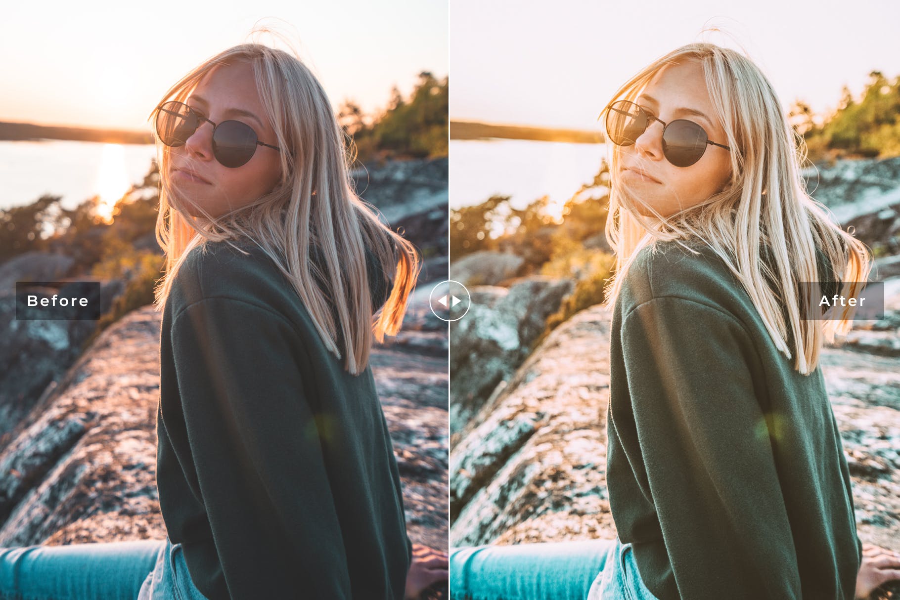 自然质朴暖色系人像摄影后期处理LR调色预设 Cali Blogger Mobile & Desktop Lightroom Presets插图(3)