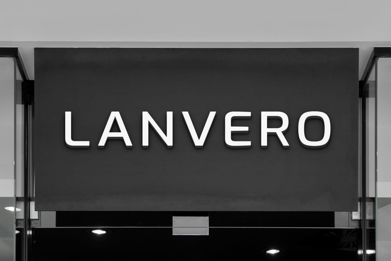 店铺店招Logo设计3D效果图样机素材库精选#3 3d Logo Storefront Sign Mockup #3插图