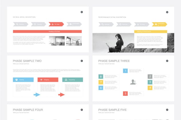 极简多用途企业PPT模板Vol.6 Multipurpose Powerpoint Template V.06插图(12)
