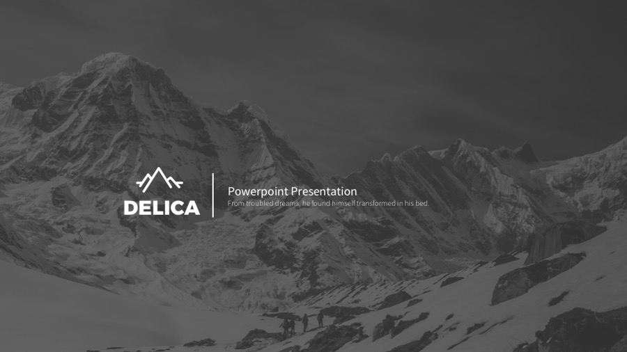 富有创意的极简主义Google幻灯片插图(1)