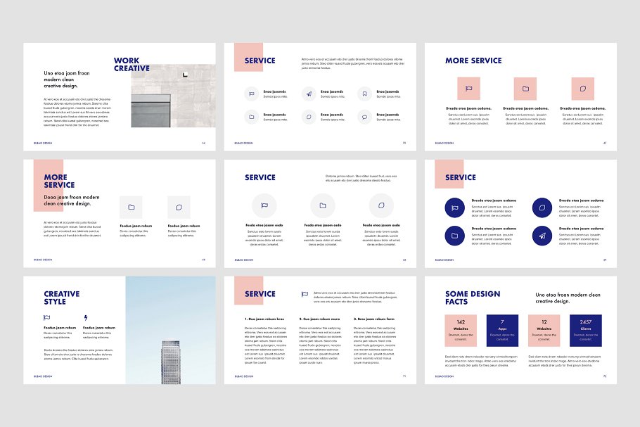 创意设计公司路演谷歌幻灯片模板 BILBAO – Google Slides + Bonus插图(11)