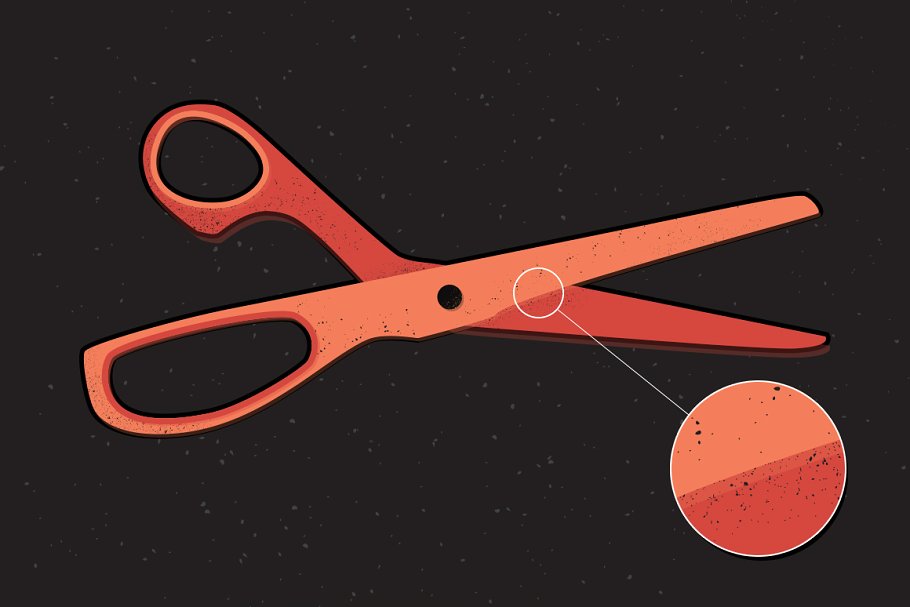 癍迹分散斑点AI笔刷 Quick Texture Creator插图(2)