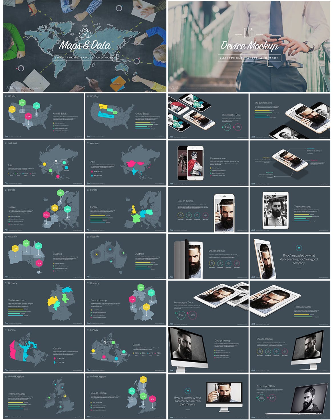高品质多功能高端简约时尚keynote幻灯片演示模版(key)插图(4)