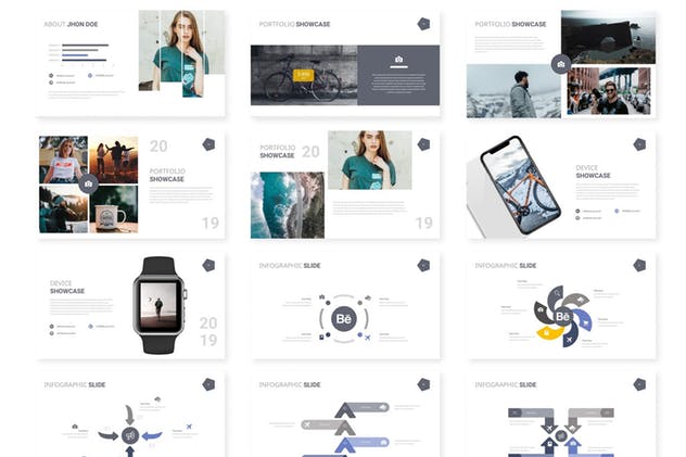 企业团队成员介绍Keynote幻灯片模板 Gonzaloz – Keynote Template插图(2)