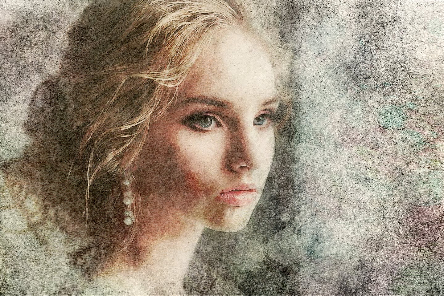 一款有创造性的复古风格艺术效果PS动作 Grunge Art CS3+ Photoshop Action插图(6)