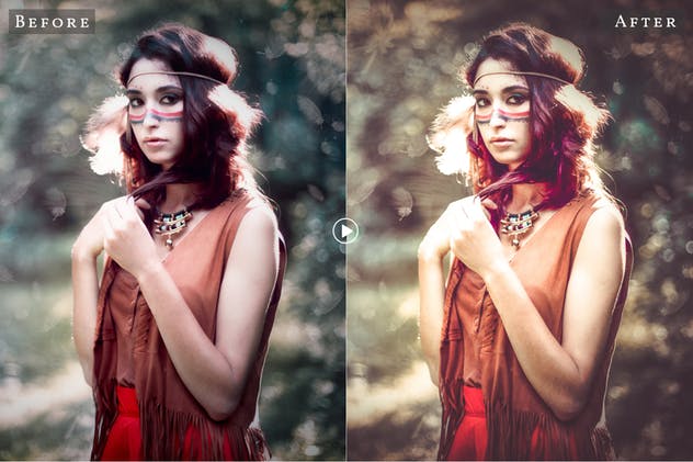 童话风格照片后期处理LR调色预设 Fairytale Mobile Lightroom Presets插图(1)