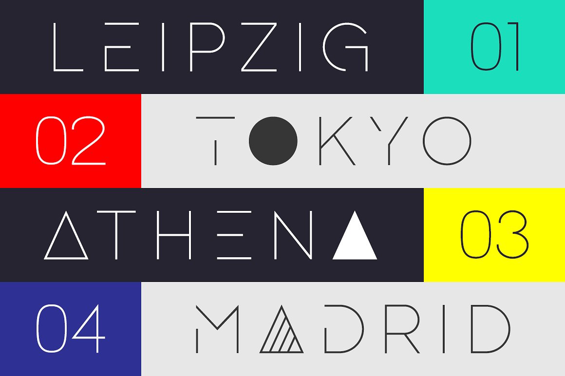 极简无衬线英文字体 Porta Sans – Light & Bold插图(11)