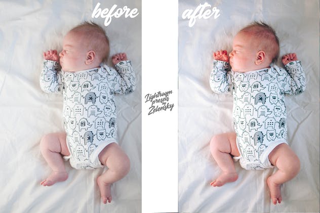 人像肖像摄影暖色调色LR预设 ULYANA –  Lightroom Presets by Zelensky插图(2)