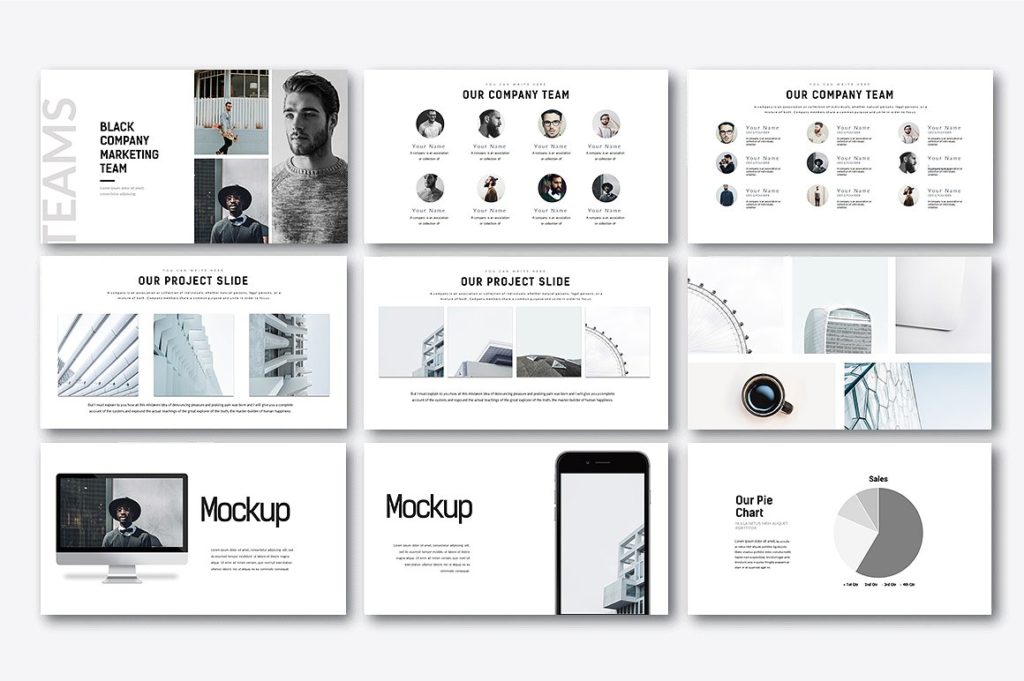 黑色极简PPT模版下载[key]插图(1)
