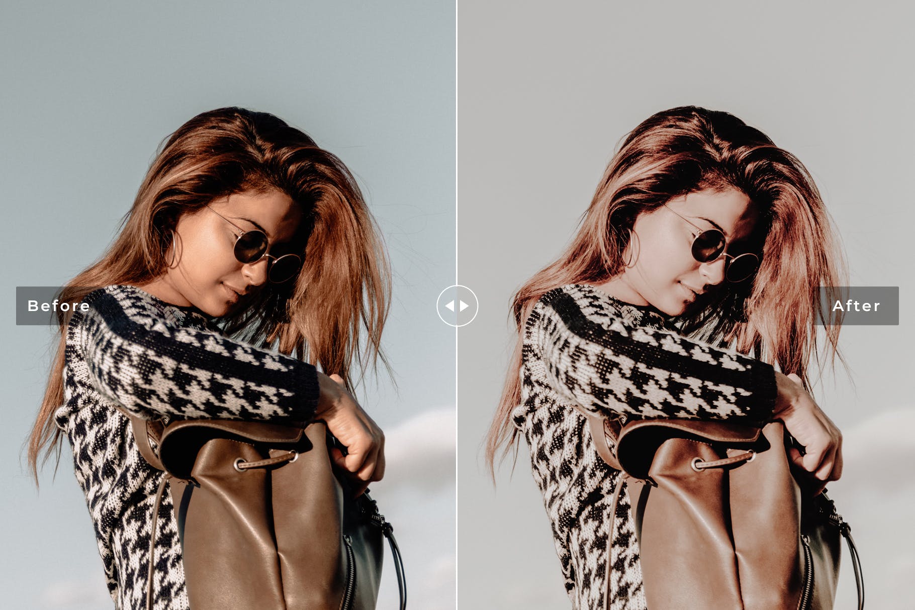 棕色奶油色系LR调色预设下载 Vienna Mobile & Desktop Lightroom Presets插图(1)