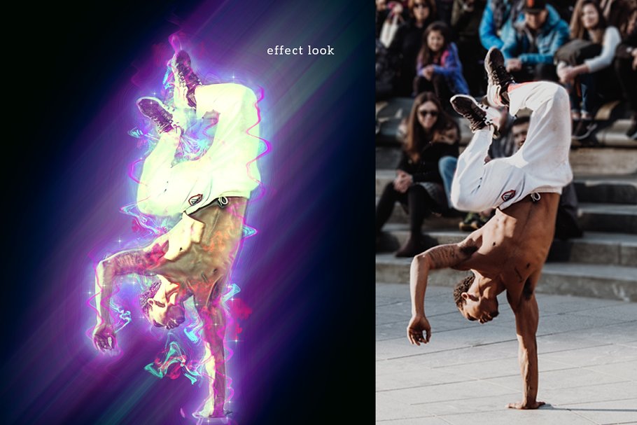 运动能量彩墨特效Photoshop动作 Energy  Photoshop Action插图(9)