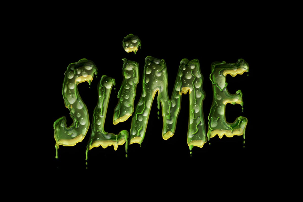 万圣节恐怖惊悚装饰特效PS字体样式 Halloween Horror Photoshop Layer Styles插图