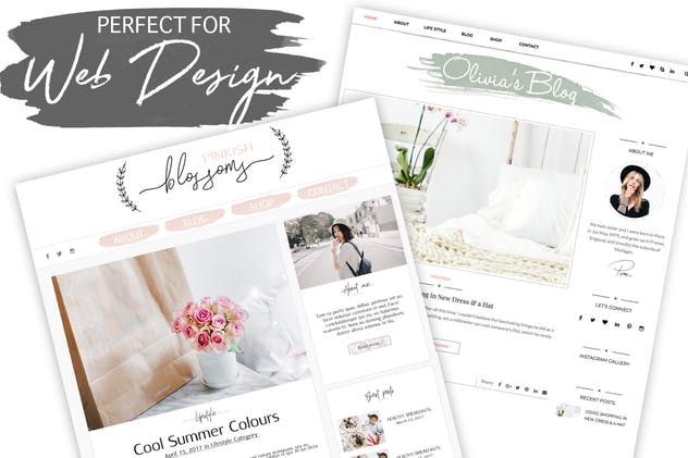 203种风格水彩PS画笔笔刷合集 Watercolor Brushes Collection插图(5)