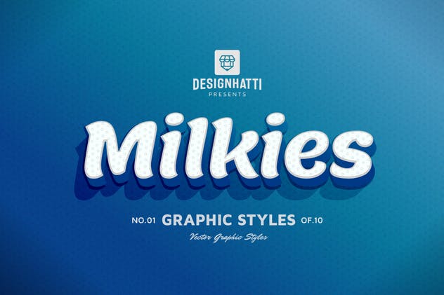 10种复古怀旧风格PS文本样式 for AI Retro Vintage Text Styles插图(4)