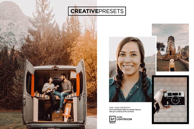 暖色调肖像人像照片调色LR预设 Rich & Moody Lightroom Mobile Preset插图(1)