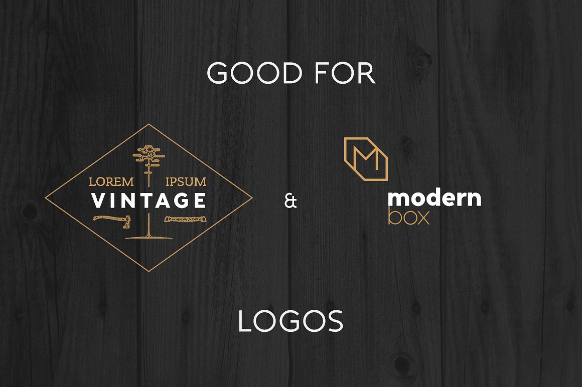 几何形状无衬线字体 Kontora typeface插图(4)