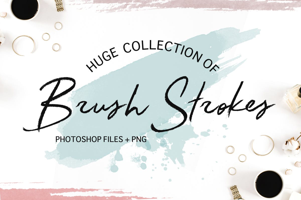 203种风格水彩PS画笔笔刷合集 Watercolor Brushes Collection插图