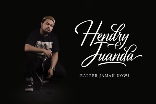 优雅仿真钢笔签名字体下载 Birmingham – Signature Script插图(5)