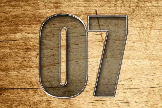 11种雕刻文字图层样式 11 Engraved Text Styles插图(8)