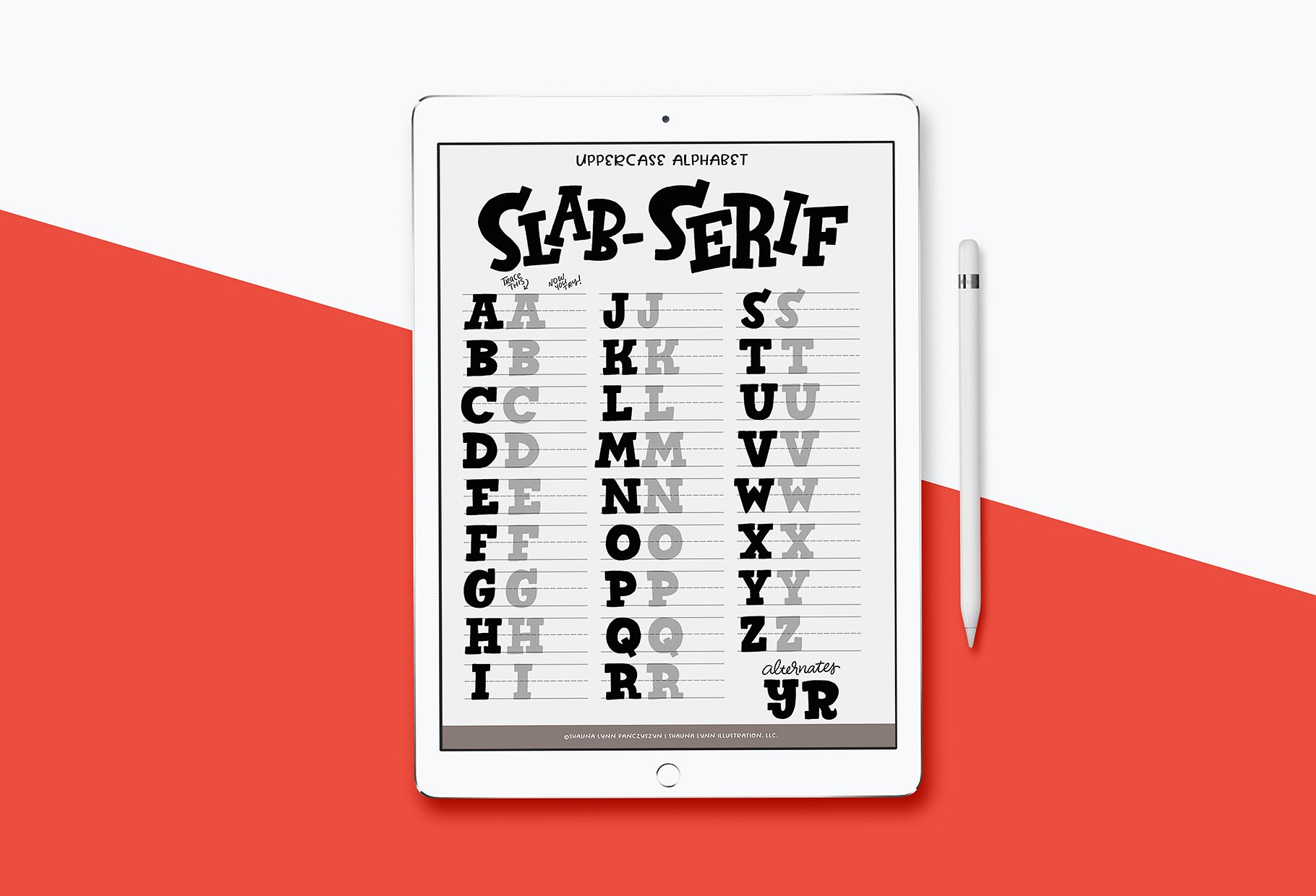 可爱风格手写字体图形笔刷[PS&Procreate] The Standard Bundle Pack插图(10)
