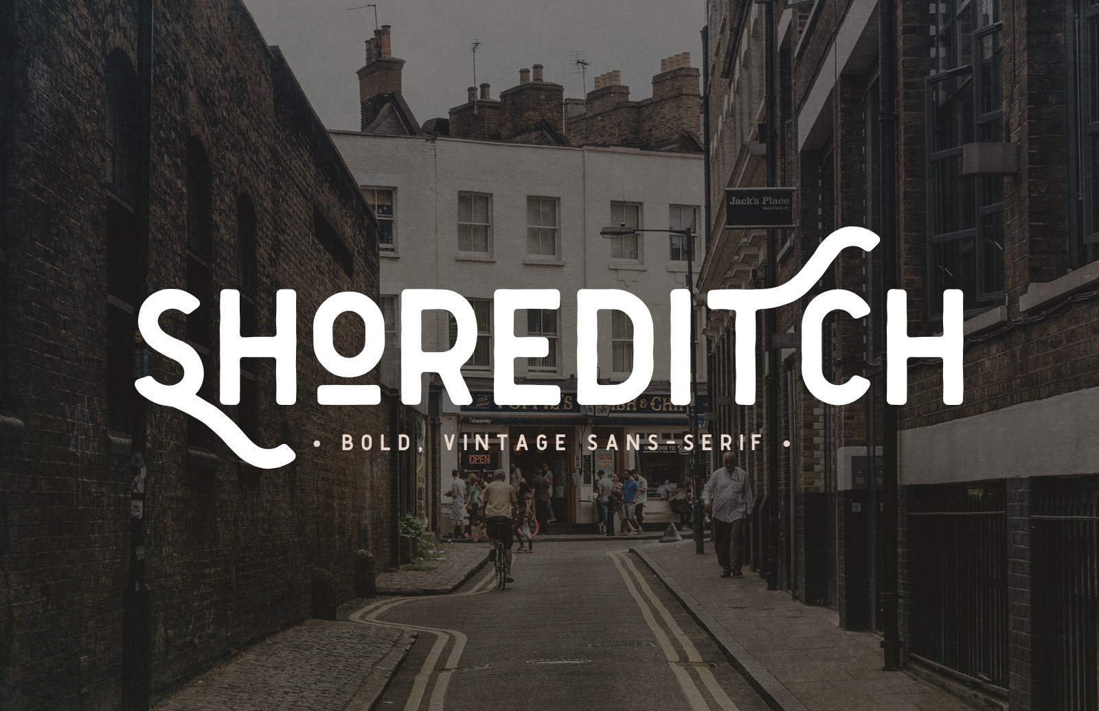 特色无衬线字体 Shoreditch 2 – Sans Serif Font插图